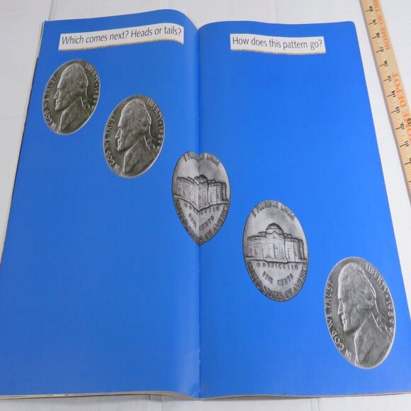 What Comes Next BIG BOOK (almost 2 feet tall) with teacher pages CLASSROOM SIZE - Picture 5 of 16